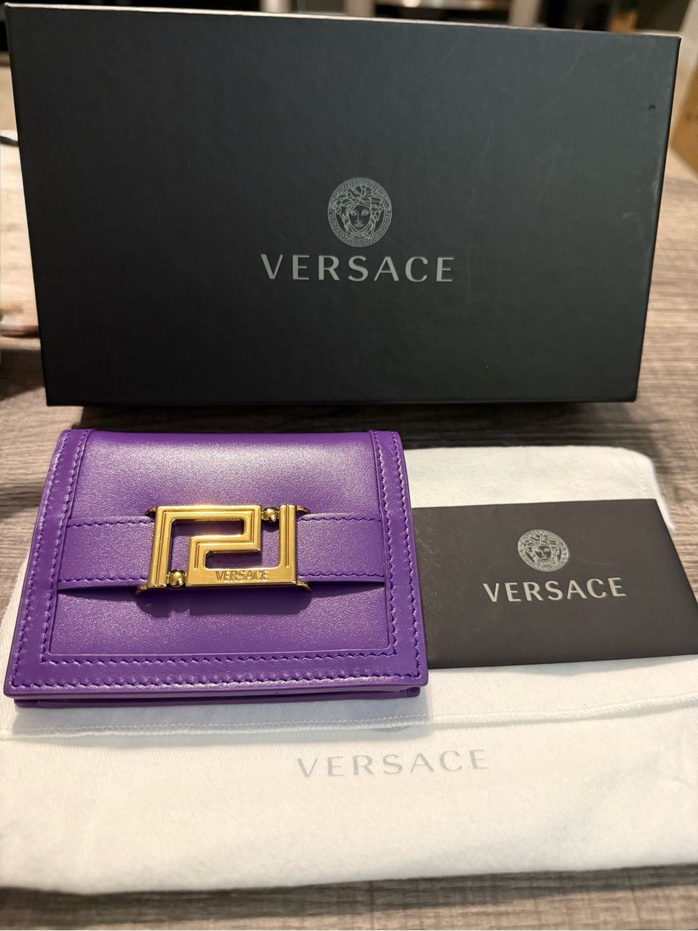 Versace Bifold Calf Leather Wallet - Picture 3 of 4